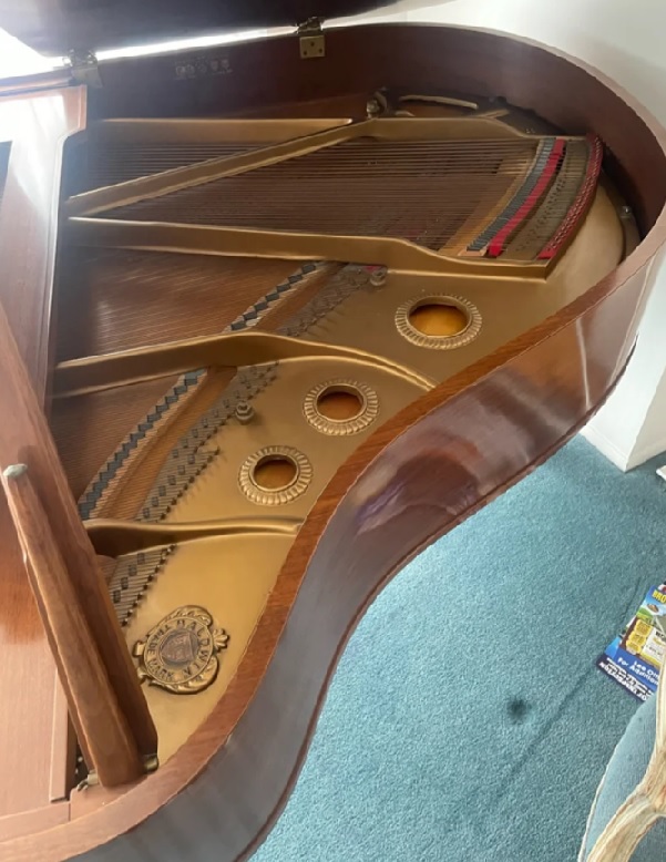 Baldwin Baby Grand 1960 Queen Ann legs - Image 3