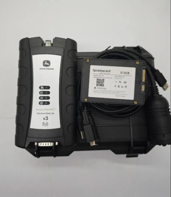 John Deere EDL V3 WITH V5.3 AG/CF DIAGNOSTIC TOOL INTERFACE CABLE KIT Laptop - Image 3