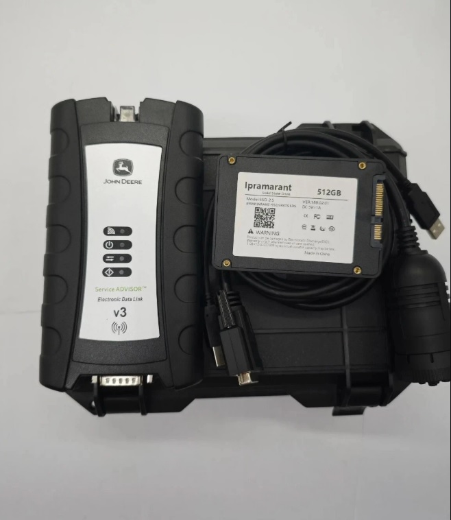 John Deere EDL V3 WITH V5.3 AG/CF DIAGNOSTIC TOOL INTERFACE CABLE KIT Laptop - Image 3