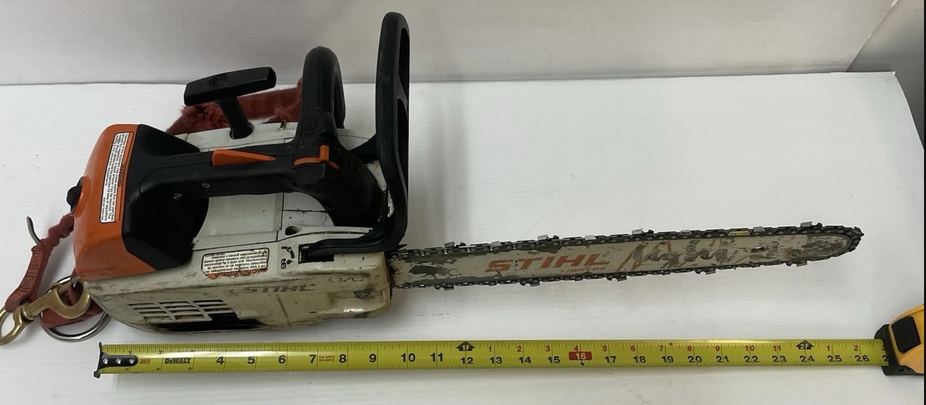 MS201TC Stihl Top Handle Chainsaw 16 Bar With Strap - Image 2