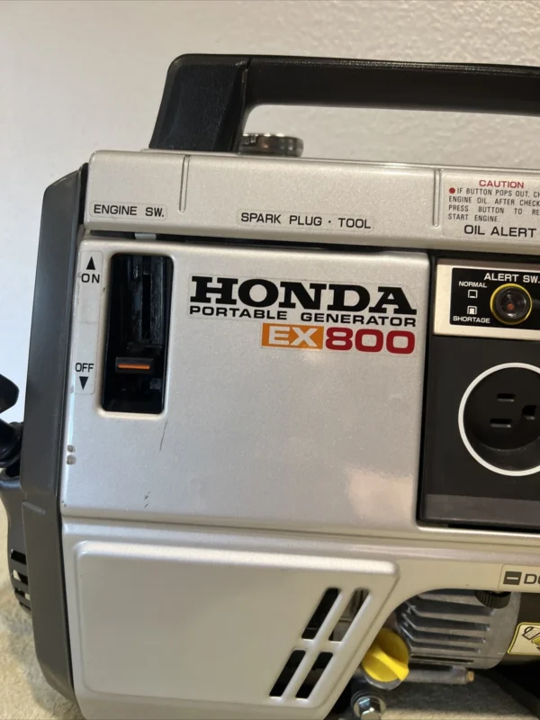 Honda EX800 1982 Portable Generator Used Once - Image 4
