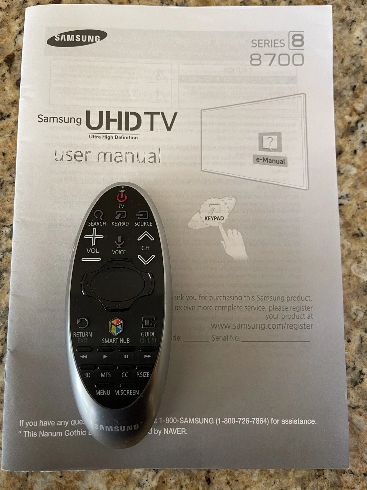Samsung 65 UN65HU8700 4K 3D Curved screen Smart TV - Image 4
