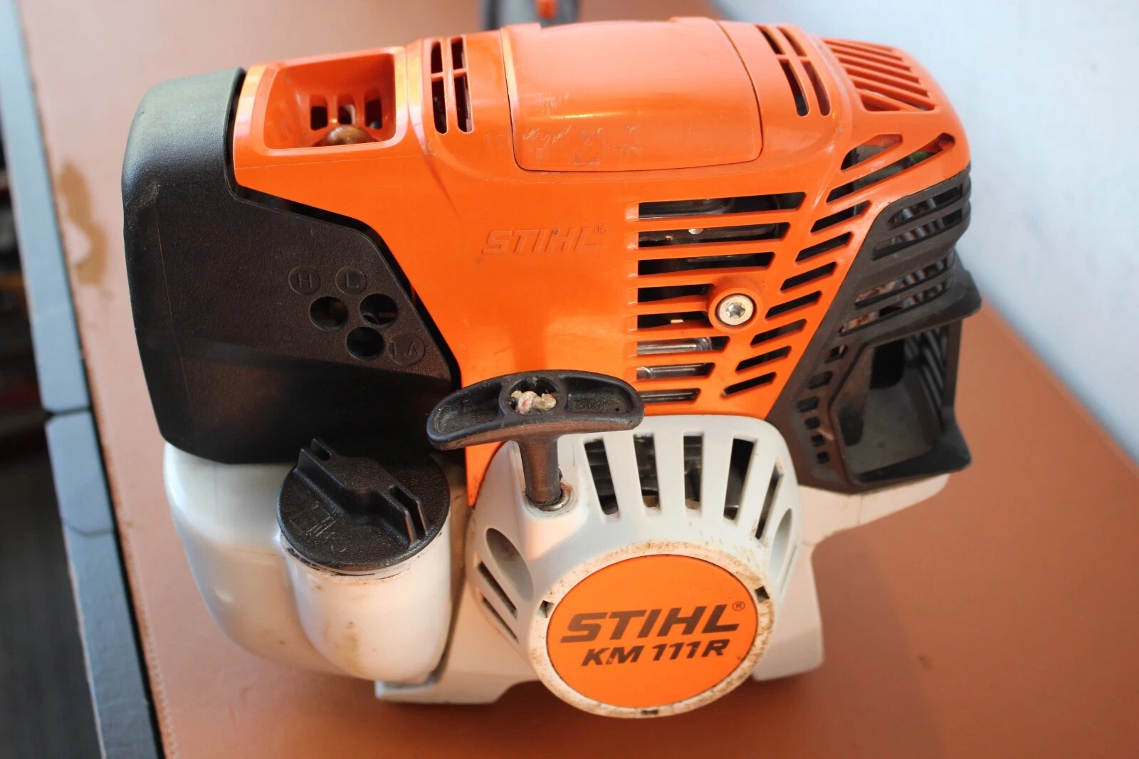 Stihl KM 111 R with HL 145 Adjustable Hedge Trimmer - Image 6