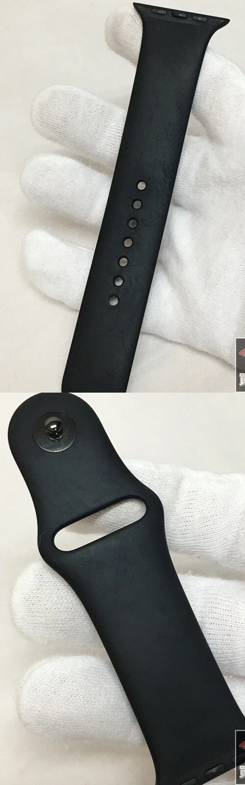 HERMES Apple Watch Series 7 45mm Black Dial Box Strap Included Minor Wear - Image 8