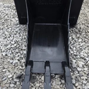 Heavy Duty Stump Bucket with Teeth Attachment Fits Toro Dingo Mini Skid Steer