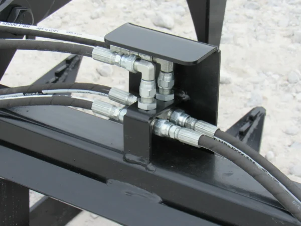72" Dual Cylinder Root Grapple Bucket Attachment Fits Skid Steer Quick Attach - Image 8